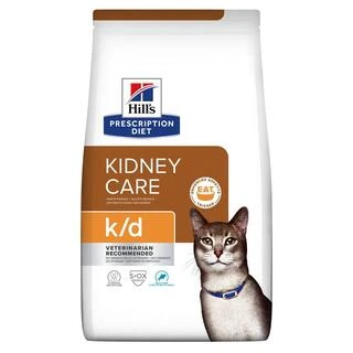 Лечебный корм Hill's PD k/d Kidney Care Tuna с тунцом для кошек при почечной и/или сердечной недостаточности 1.5 кг