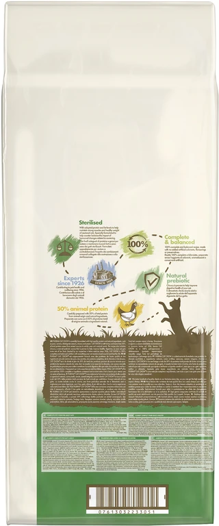 Сухий корм для дорослих стерилізованих котів Purina Cat Chow Sterilised з куркою 15 кг