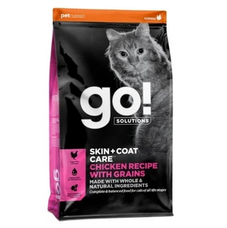 Сухий корм для кошенят і котів з куркою, фруктами та овочами GO! Sensitivites REFRESH + RENEW Chicken Recipe for Cat &ndash; Гоу! 7,3 кг