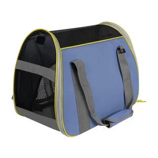 Сумка-переноска для собак і котів Collar 43х20х33 см Сіра до 6 кг (9980)