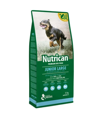 Сухой корм Nutrican JUNIOR LARGE КОРМ ДЛЯ ЩЕНКОВ КРУПНЫХ ПОРОД 15 кг (nc506996)