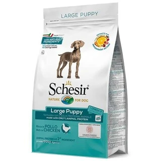 Schesir (Шезир) Dog Large Puppy - Сухий монопротеїновий корм з куркою для щенят великих порід 3 кг