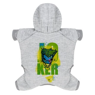 Комбінезон для собак WAUDOG Clothes, малюнок "Джокер", софтшелл, S30, B 50-55 см, C 35-39 см