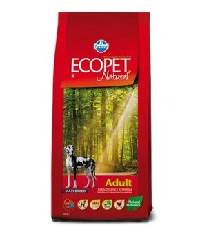 Сухой корм Farmina Ecopet Natural Adult Maxi для взрослых собак крупных пород, с курицей, 12 кг