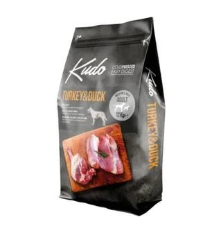 Сухой корм Kudo Adult Medium &amp;amp; Maxi Turkey &amp;amp; Duck для взрослых собак средних и крупных пород, Индейка с уткой 12 кг (8606109019718)