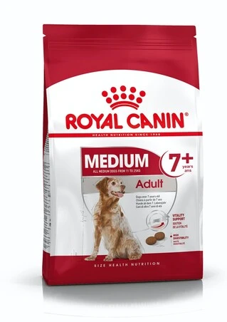 Сухой корм Royal Canin MEDIUM ADULT 7+ для стареющих собак Средних пород 4 кг