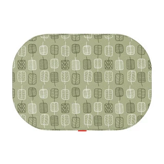 Лежанка для собак WAUDOG Relax, рисунок "Зеленые листья", со сменным чехлом, L, Ш 100 см, Дл 70 см