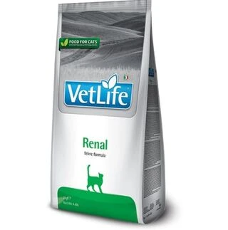 Фармина сухой корм для кошек Vet Life Renal сухой корм для кошек при заболеваниях почек 0,4 кг