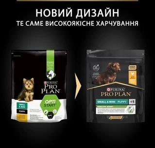 Сухий корм Purina Pro Plan Puppy Small &amp; Mini Puppy <1 Healthy Start з куркою для цуценят малих порід 700 г
