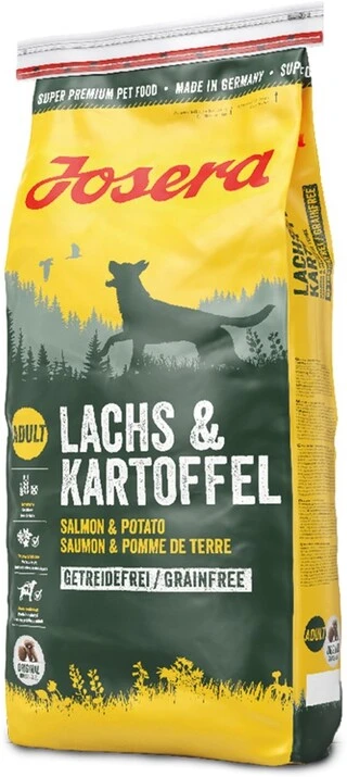 Сухий корм для дорослих собак Josera Lachs &amp; Kartoffel 15 кг
