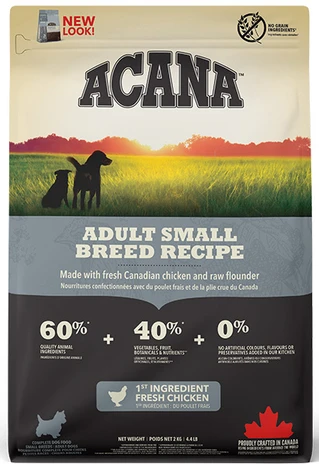Сухой корм для собак ACANA Adult Small Breed Recipe для взрослых собак мелких пород 2 кг (a52320)