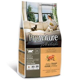 Сухой корм Pronature Holistic Cat Duck &amp;amp; Orange 2,72 кг