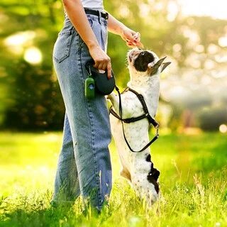 Лакомство для собак Уши кролика с курицей Happet GM71, натуральный жевательный снек для собак, 500 г