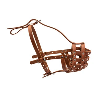 Намордник жорсткий "CoLLaR" (ротвейлер малий), коричневий