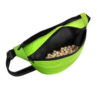 Поясна сумка - бананка WAUDOG Family зі знімним ременем, розмір 33*17*10 см, салатовий
