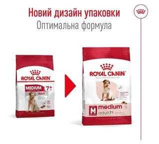 Сухий корм для літніх собак середніх порід Royal Canin Medium Adult 7+ для собак від 7 років 15 кг