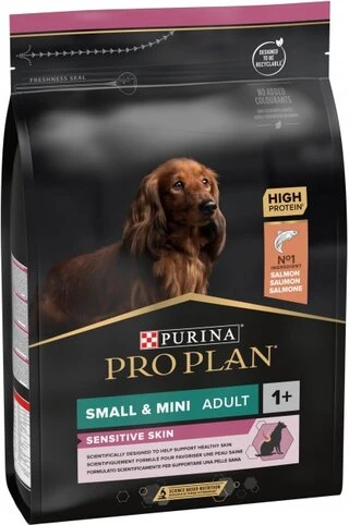 Сухий корм для собак Purina Pro Plan Small &amp; Mini Sensitive Skin з лососем 3 кг