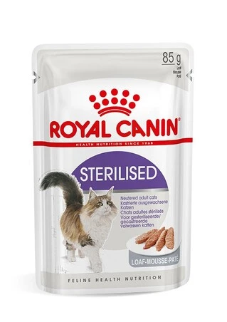 ПАК.Вологий корм Royal Canin STERILIZED LOAF (Паштет) для дорослих стерилізованих кішок 12шт по 85 г