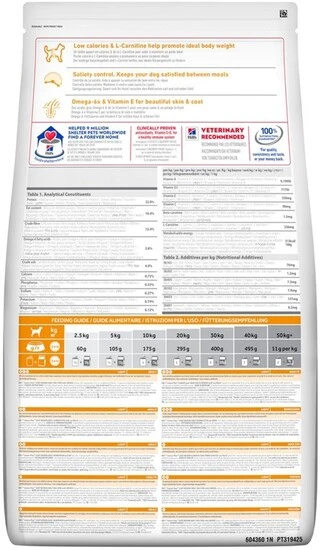 Сухой корм для подверженных лишнему весу собак средних пород Hill&rsquo;s Science Plan Adult Light Medium Breed с курицей 14 кг