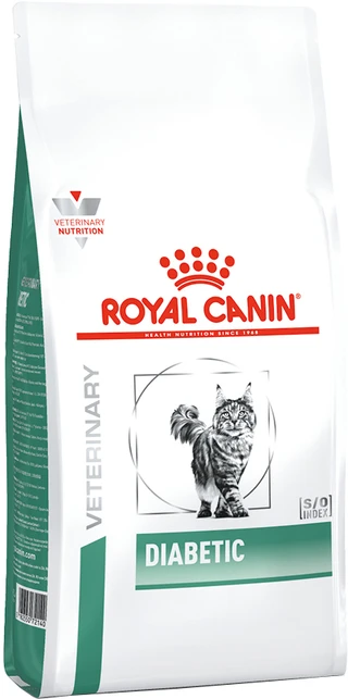 Повнораціонний дієтичний корм для кішок при цукровому діабеті Royal Canin Diabetic Cat 1.5 кг