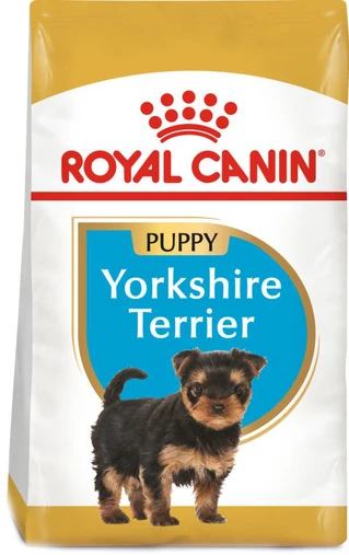 Сухой полнорационный корм для щенков Royal Canin Yorkshire Terrier Puppy породы йоркширский терьер возрасте от 2 до 10 месяцев 500 г