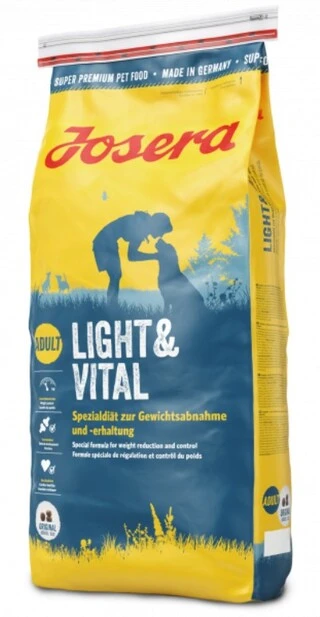 Сухой корм для малоактивных собак Josera Light &amp;amp; Vital Adult с курицей 15 кг