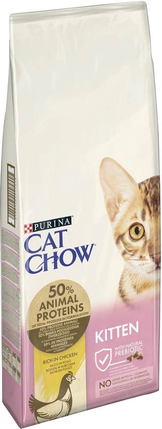 Сухий корм для кошенят Purina Cat Chow Kitten з куркою 15 кг
