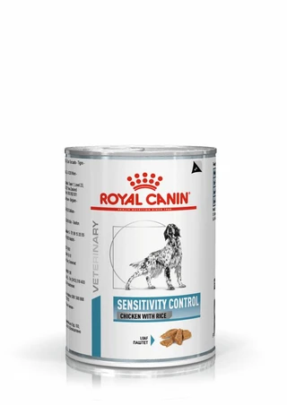 ПАК.Вологий корм Royal Canin Sensitivity Control Chicken для дорослих собак при небажаній реакції на корм з куркою 6шт по 420 г