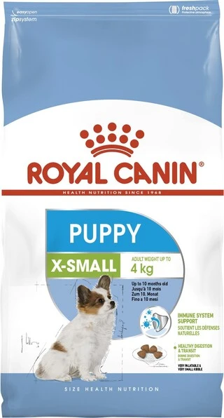 Сухий корм для цуценят дрібних порід Royal Canin X-Small Puppy до 10 місяців 1,5 кг