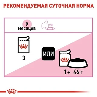 ПАК.Вологий корм Royal Canin KITTEN STERILISED IN GRAVY (Соус) для стерилізованих кошенят 12шт по 85 г