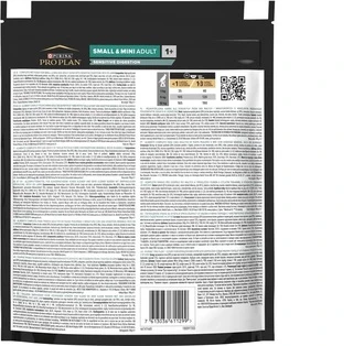 Сухий корм PRO PLAN Small&amp;amp;Mini Adult 1+ Sensitive Digestion для дорослих собак дрібних порід з чутливим травленням, з ягням 700 г