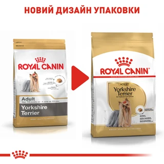 Сухой полнорационный корм для взрослых собак породы йоркширский терьер Royal Canin Yorkshire Terrier Adult в возрасте 10 месяцев и старше 500 г