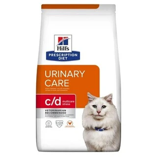 Сухий корм Hill's PD Feline C/D Urinary Stress дієта для зменшення оксалатних уролітів та для зняття стресу 0.4 кг