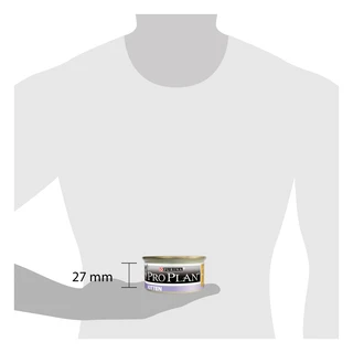 Упаковка вологого корму для кошенят Purina Pro Plan Kitten до 12 місяців паштет з куркою 24 шт. х 85 г