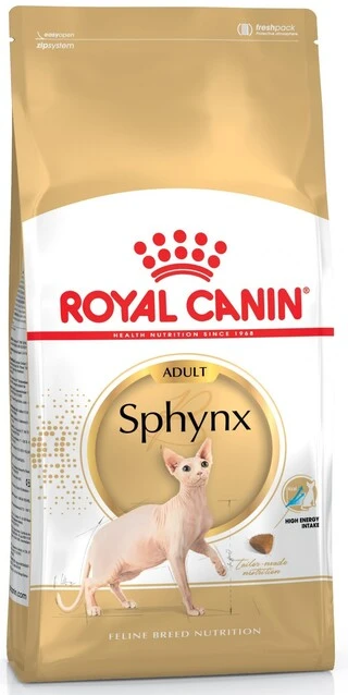 Сухий корм Royal Canin Sphynx Adult для котів породи сфінкс від 12 місяців 10 кг