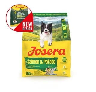 Сухой корм для взрослых собак Josera Adult Salmon &amp;amp; Potatol 900 г