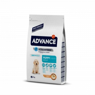 Сухой корм Advance Dog Maxi Puppy для щенков крупных пород с курицей и рисом 3 кг