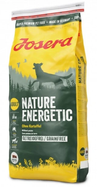 Сухий беззерновий корм для активних собак Josera Nature Energetic Adult з м'ясом птиці 15 кг
