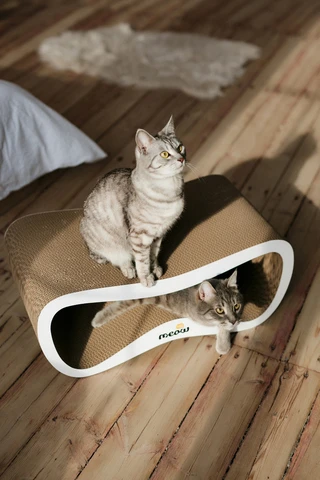 Кігтеточка (точилка кігтів) - лежанка для котів Say Meow Grace Max 67 х 27 х 35 см