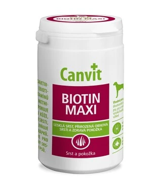 Витаминно-минеральный комплекс Canvit Biotin Maxi для собак таблетки 166 шт (can50716)