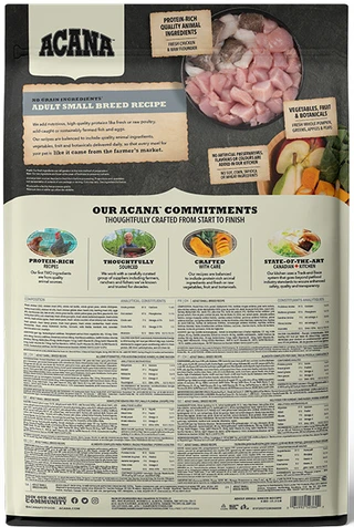 Сухой корм для собак ACANA Adult Small Breed Recipe для взрослых собак мелких пород 6 кг (a52360)