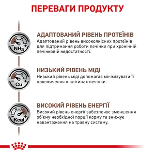 Сухий лікувальний корм Royal Canin Hepatic Dog для собак при захворюваннях печінки та піроплазмозі 1.5 кг