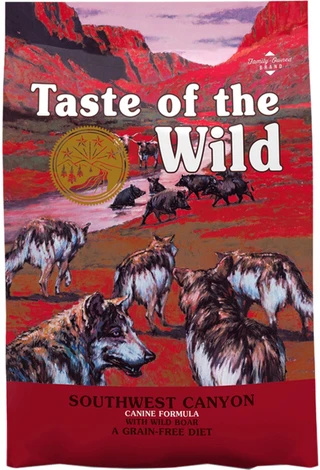 Сухий корм для собак Taste of the Wild SOUTHWEST CANYON CANINE з яловичиною 12.2 кг (9759-HT60)(0074198614363)