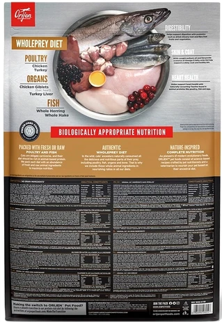 Сухий корм для котів для всіх порід і стадій життя Orijen Original Cat 5.4 кг (o28054)