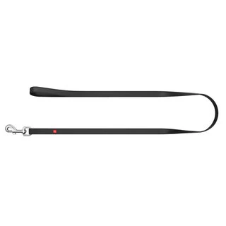 Поводок для собак кожаный WAUDOG Design, Ш 12 мм, Дл 122 см, черный