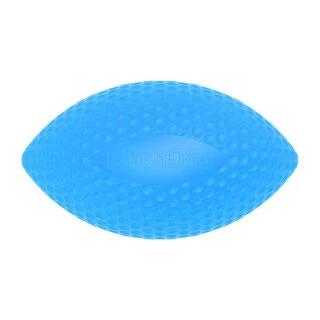 Игровой мяч для апортировки PitchDog, диаметр 9 см, голубой