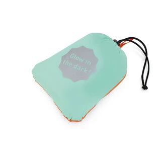 Курточка для собак AiryVest Lumi двусторонняя, светящаяся, размер М 40, салатово-оранжевая