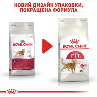 Сухой корм для домашних и уличных кошек Royal Canin Fit 400 г