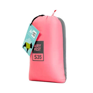 Курточка для собак AiryVest двусторонняя, размер S 35, кораллово-серая