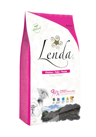 Сухой корм для щенков всех пород Lenda Puppy CHICKEN с курицей, 6 кг